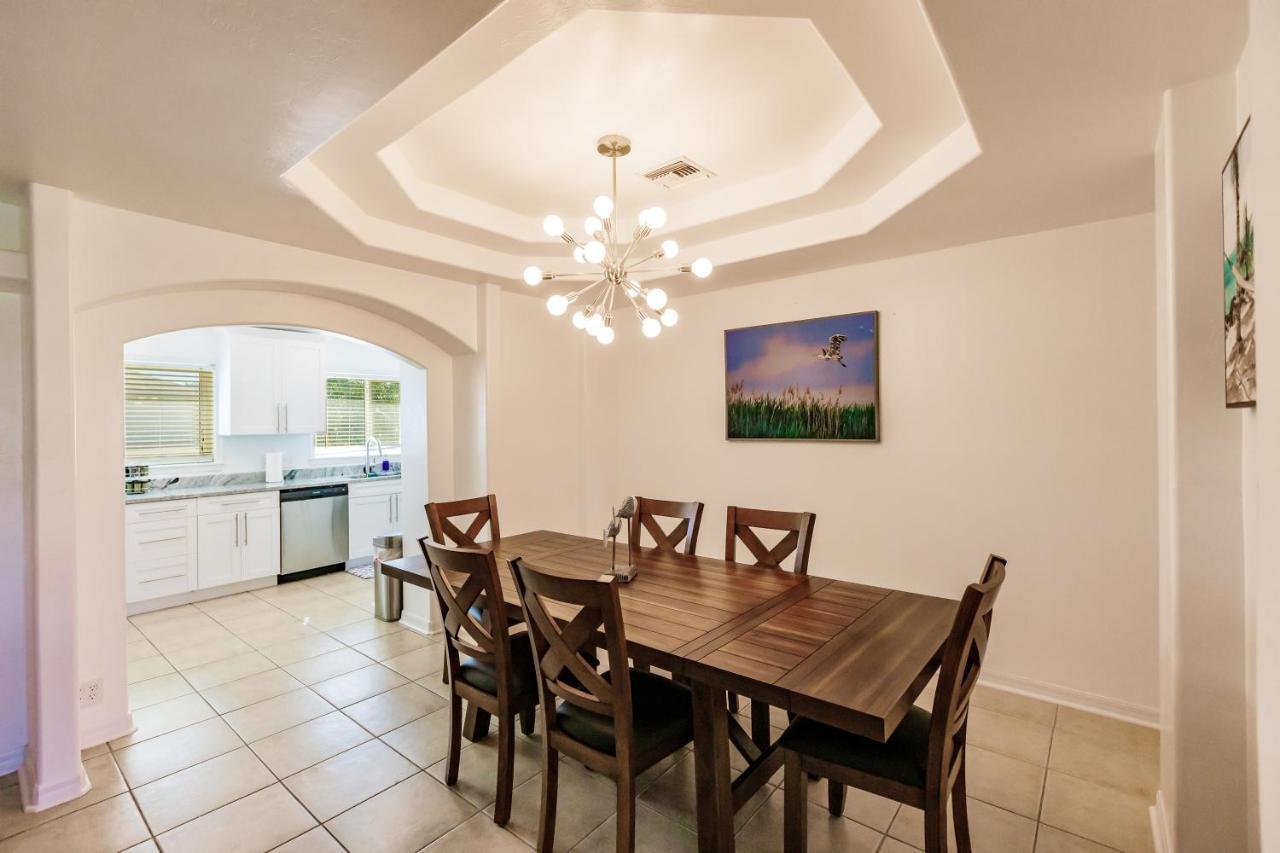 נורת' פורט מיירס New! Dock Canal Family Home W/Pool & Gulf Access! מראה חיצוני תמונה